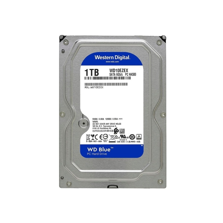 هارددیسک اینترنال وسترن دیجیتال Blue (ظرفیت 1 ترابایت)