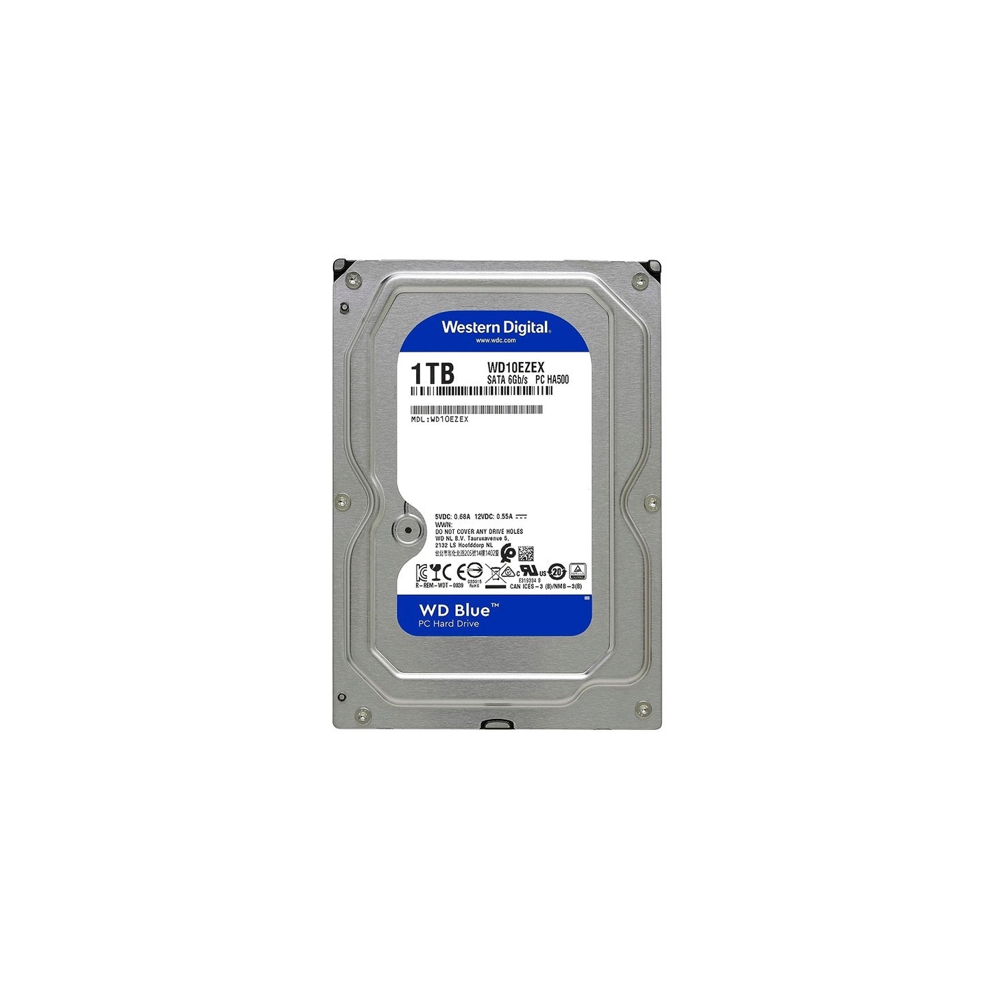 هارددیسک اینترنال وسترن دیجیتال Blue (ظرفیت 1 ترابایت)