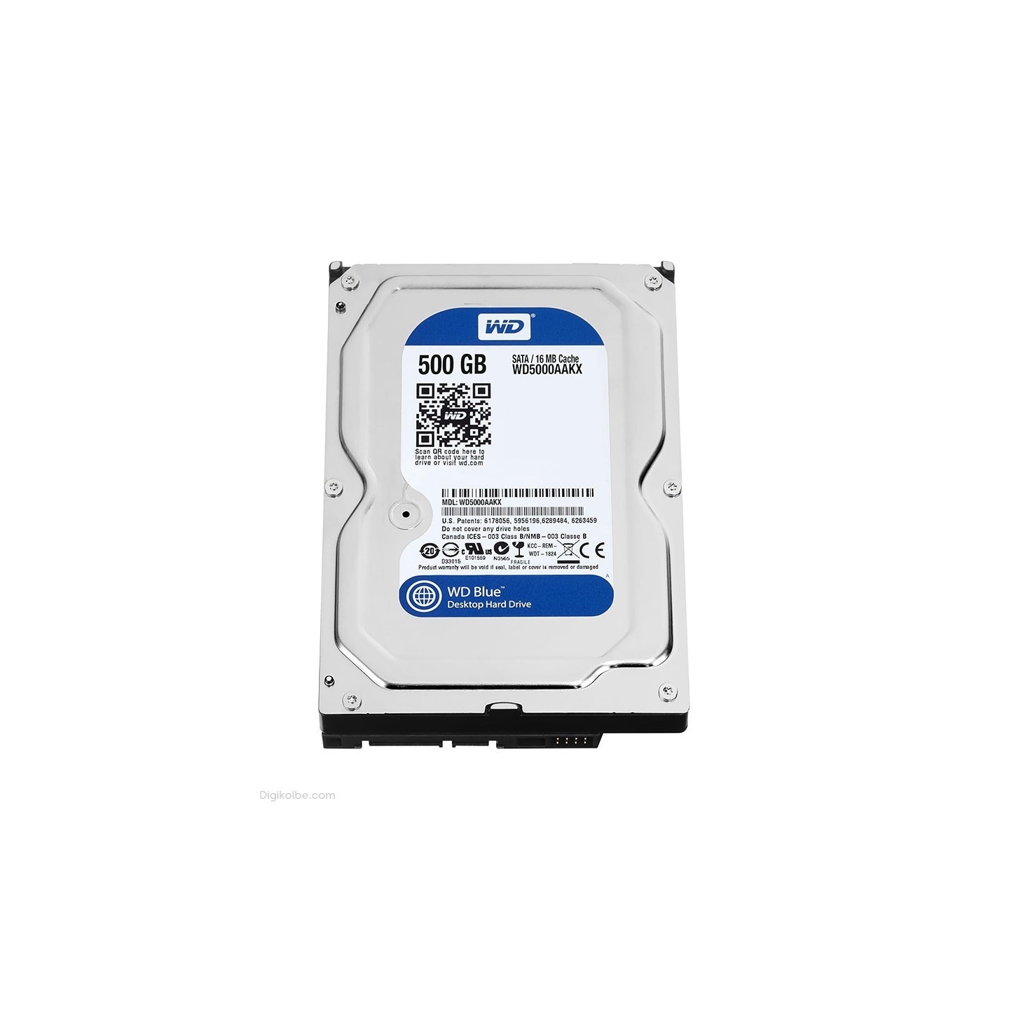 هارددیسک اینترنال وسترن دیجیتال Blue WD5000AZLX (ظرفیت 500 گیگابایت)