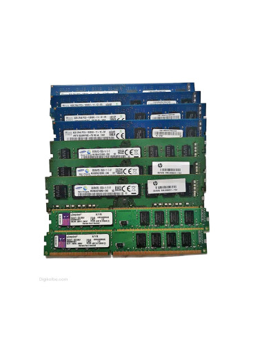 رم دسکتاپ DDR3 تک کاناله 1600 مگاهرتز ظرفیت 2 گیگابایت (برندهای مختلف - استوک)