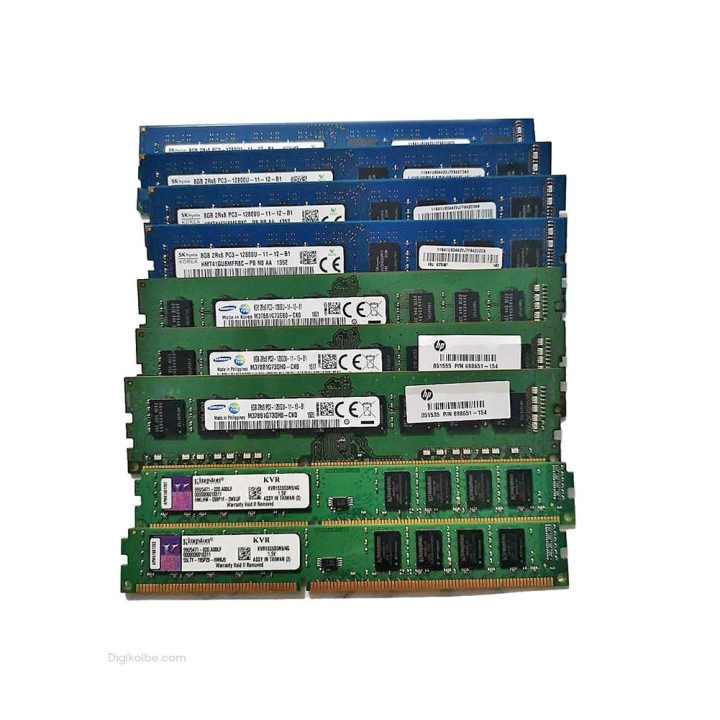 رم دسکتاپ PC3-1600 مگاهرتز 2 گیگابایت (برندهای مختلف - استوک)