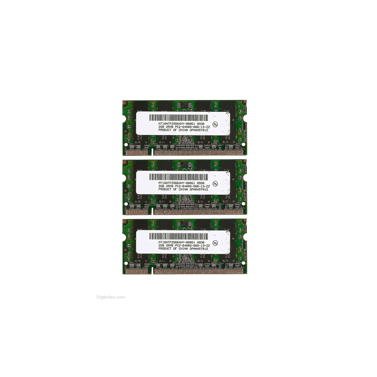 رم لپ‌تاپ PC2-800 مگاهرتز 2 گیگابایت (برندهای مختلف - استوک)
