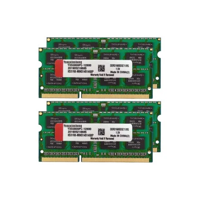 رم لپ تاپ DDR3 تک کاناله 1333 مگاهرتز ظرفیت 4 گیگابایت (برندهای مختلف - استوک)