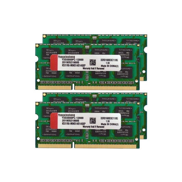 رم لپ‌تاپ PC3-1333 مگاهرتز 4 گیگابایت (برندهای مختلف - استوک)