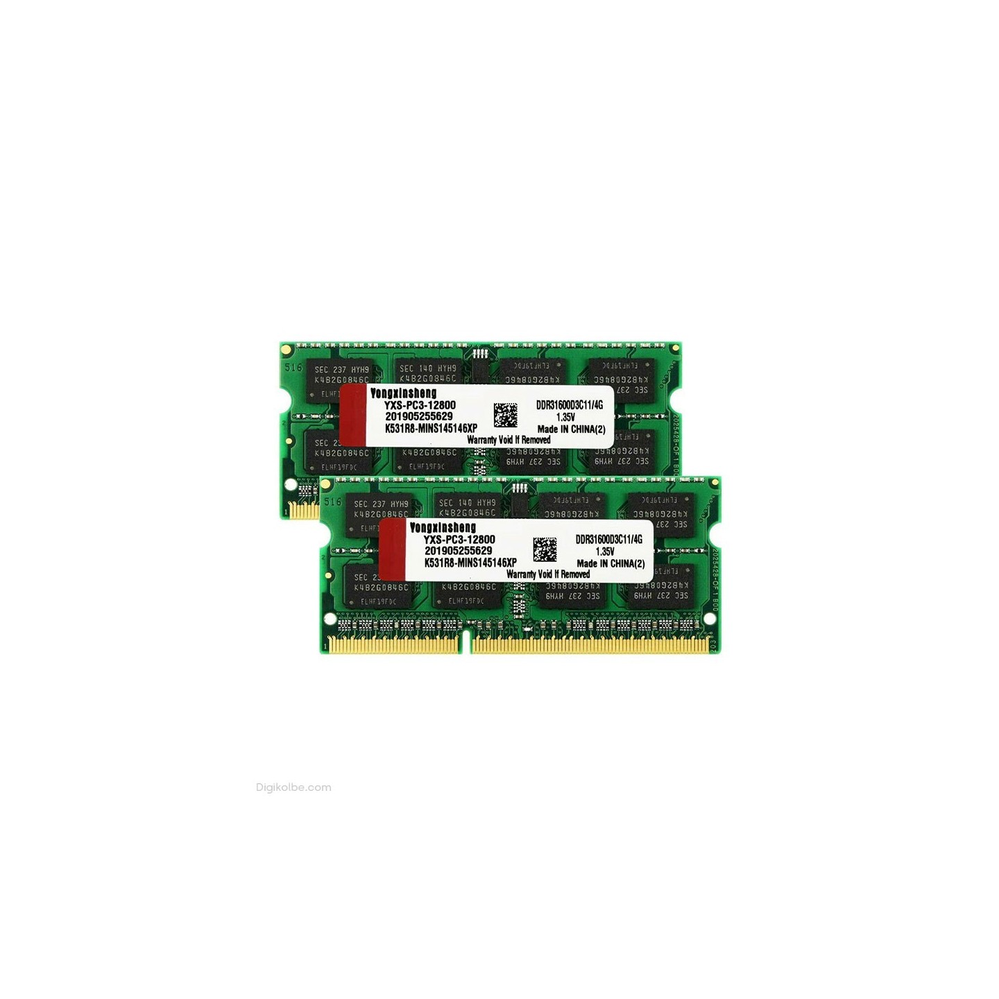 رم لپ‌تاپ PC3-1333 مگاهرتز 4 گیگابایت (برندهای مختلف - استوک)