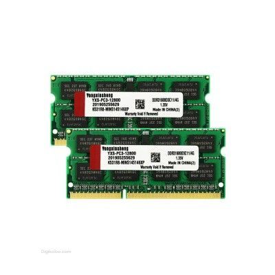 رم لپ تاپ DDR3 تک کاناله 1333 مگاهرتز ظرفیت 2 گیگابایت (برندهای مختلف - استوک)