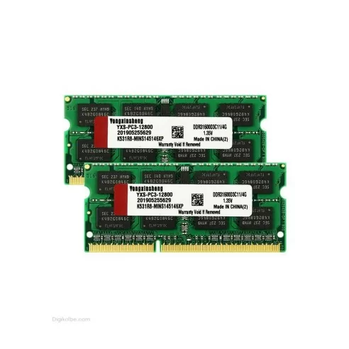 رم لپتاپ PC3-1333 مگاهرتز 2 گیگابایت (برندهای مختلف - استوک)