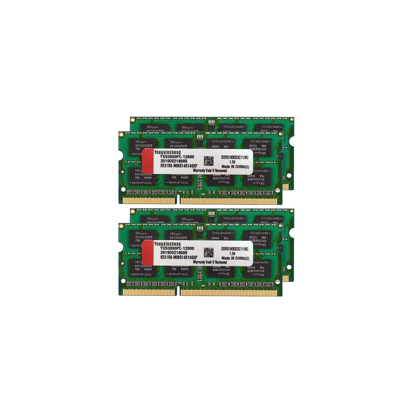 رم لپ‌تاپ PC3L-1600 مگاهرتز 8 گیگابایت (برندهای مختلف | استوک)