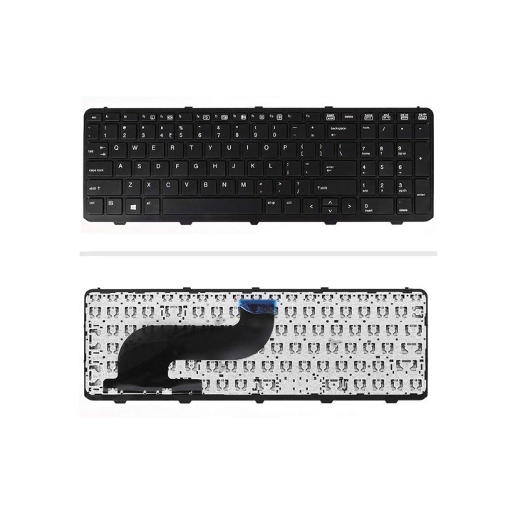 کیبورد لپ‌تاپ اچ‌پی Probook 650 G1 (با فریم)