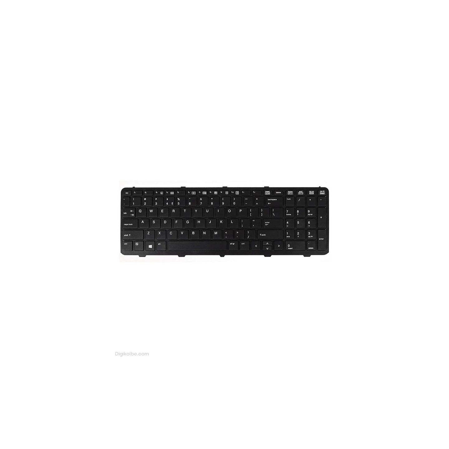 کیبورد لپ‌تاپ اچ‌پی Probook 655 G1 (با فریم)