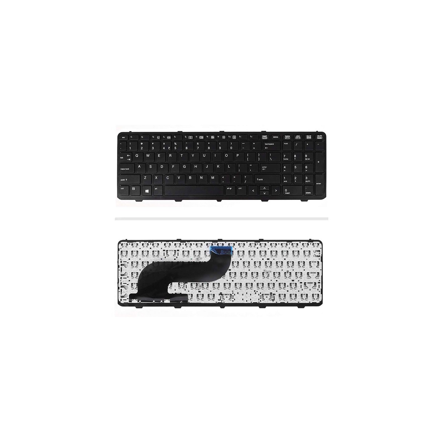 کیبورد لپ‌تاپ اچ‌پی Probook 655 G1 (با فریم)