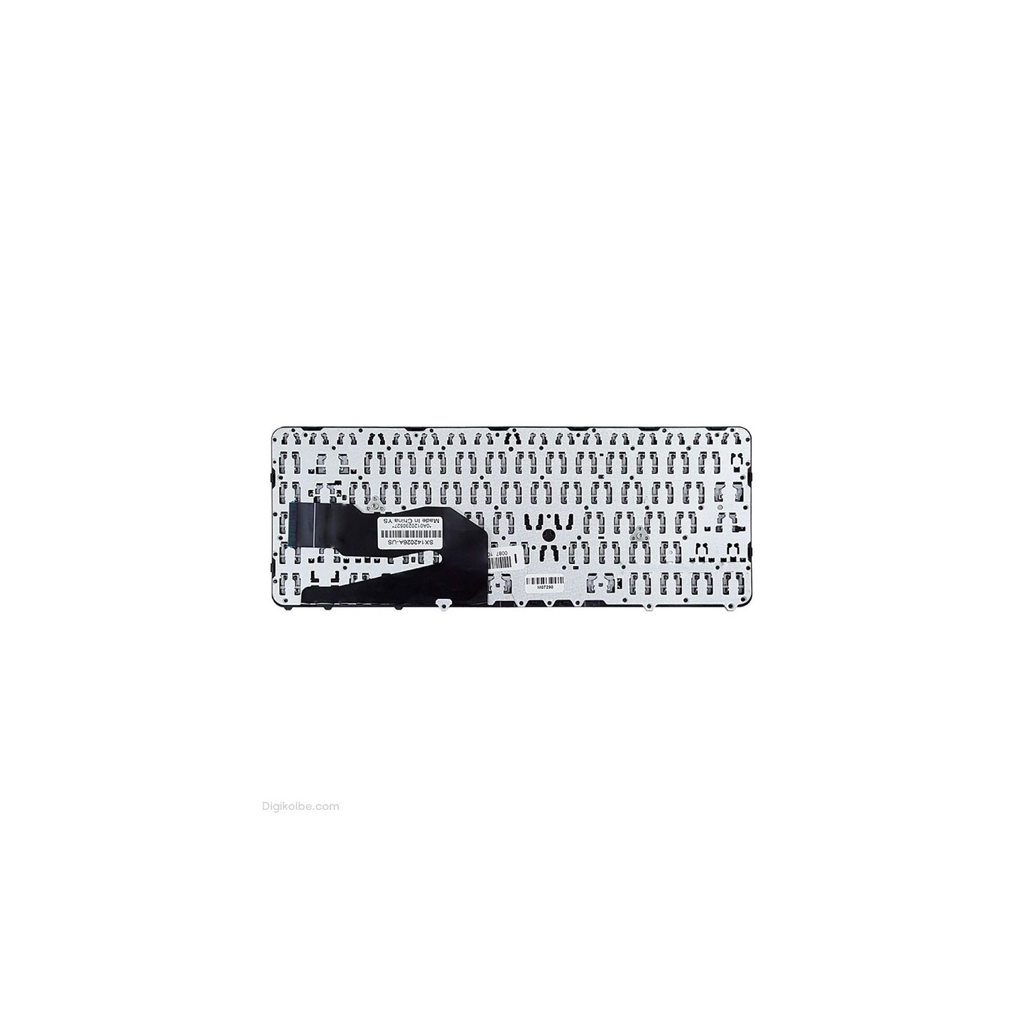 کیبورد لپ‌تاپ اچ‌پی Elitebook 740 G1 (بافریم نقره ای)