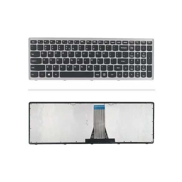 کیبورد لپ‌تاپ لنوو S510P (IdeaPad | با فريم نقره ای)