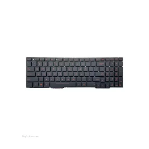 کیبورد لپتاپ ایسوس ZX73 (بدون فریم | با بکلایت)