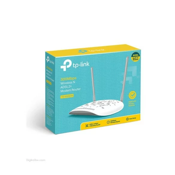 مودم تیپیلینک TD-W8961N ( ADSL2 Plus ) مودم تیپیلینک TD-W8961N ( ADSL2 Plus )