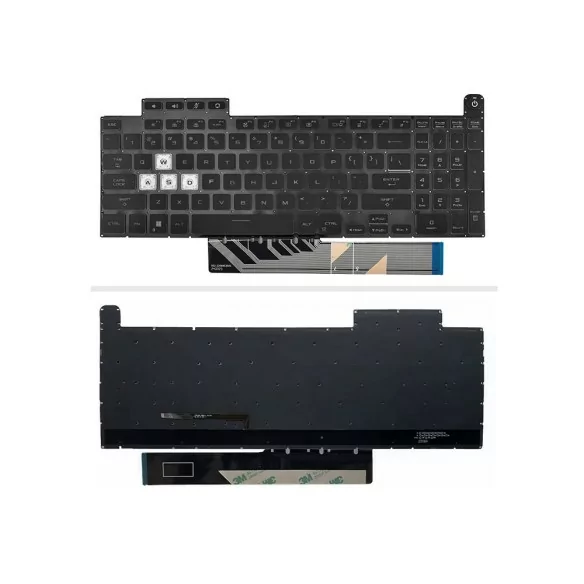 کیبورد لپ‌تاپ ایسوس FX517 (بدون فریم | با بکلایت)