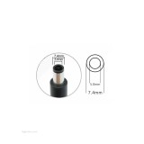 کابل شارژر لپ‌تاپ اچ‌پی (سوکت 5.0*7.4 | دوسیم)