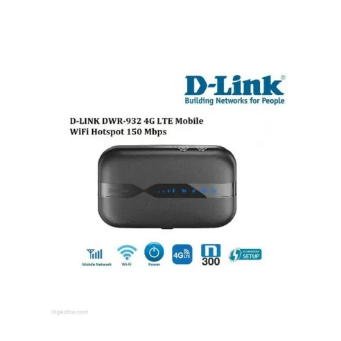 مودم دی‌لینک 932C ( 4G/LTE قابل حمل | DWR )