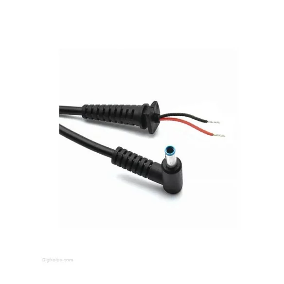 کابل شارژر لپ‌تاپ اچ‌پی (سوکت 3.0*4.5 | دوسیم)