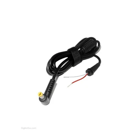 کابل شارژر لپ‌تاپ ایسر (سوکت 1.7*5.5 | دوسیم)