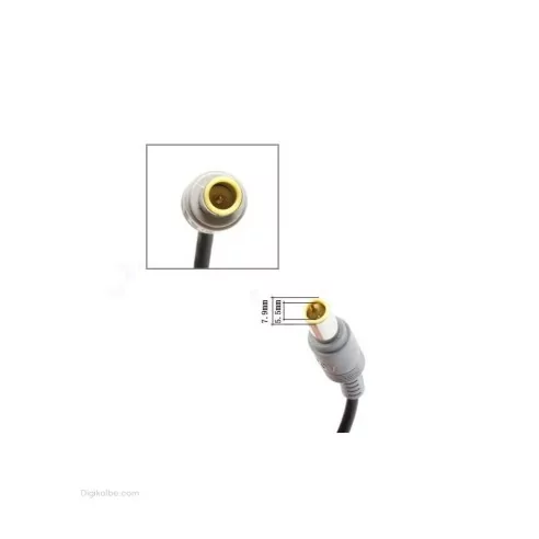 کابل شارژر لپتاپ لنوو (سوکت 5.5 * 7.9 | دوسیم)