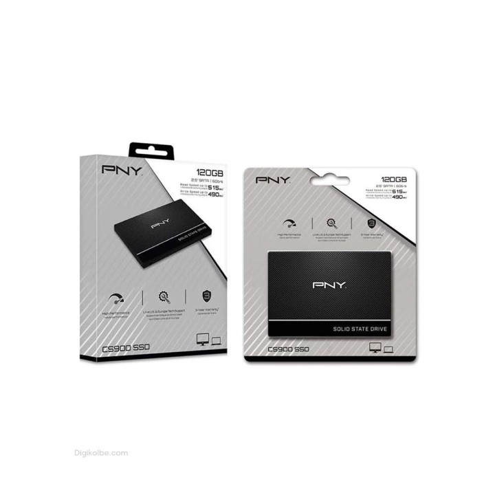 حافظه اس‌اس‌دی پي‌ان‌واي CS900 (ظرفيت 120 گيگابایت)