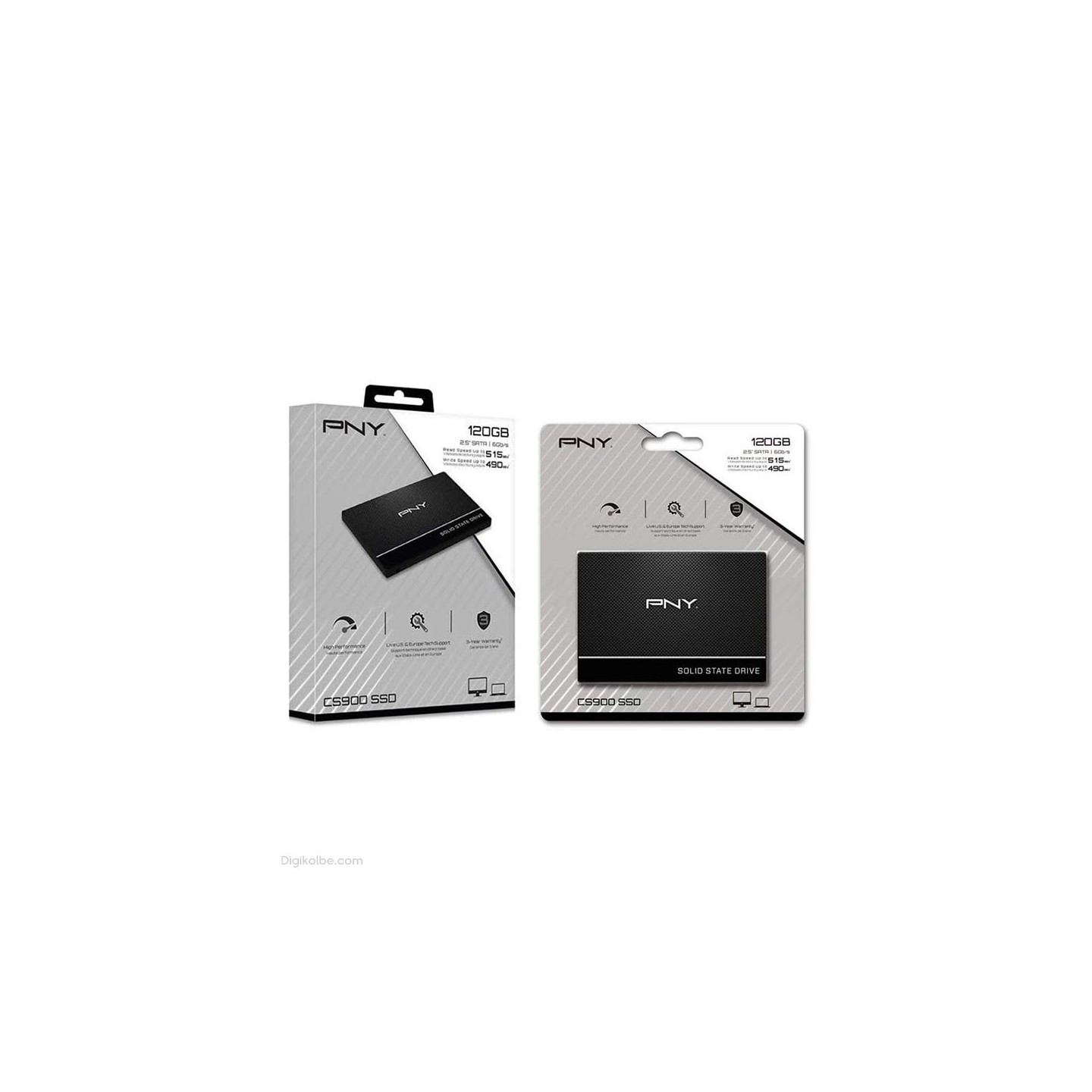 حافظه اس‌اس‌دی پي‌ان‌واي CS900 (ظرفيت 120 گيگابایت)