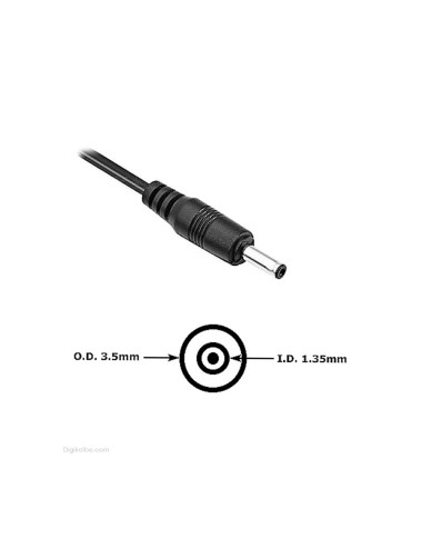 آداپتور برق مودم دی لینک 12 ولت 1 آمپر | سوکت 1.35 * 3.5
