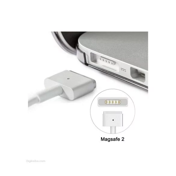 کابل شارژر لپ‌تاپ اپل Magsafe 2 (دوسیم)