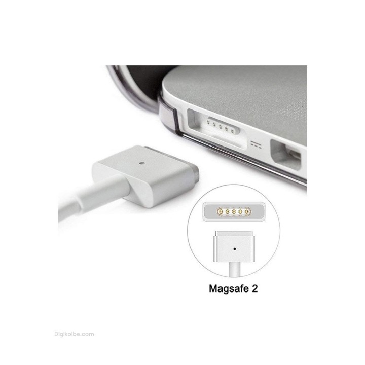 کابل شارژر لپ‌تاپ اپل Magsafe 2 (دوسیم)