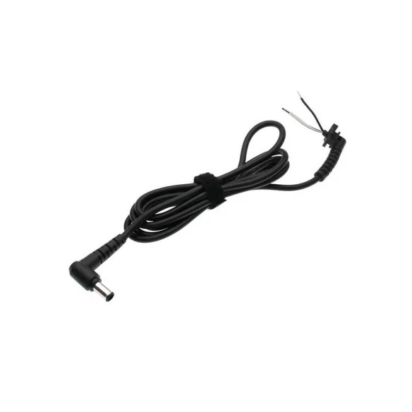 کابل شارژر لپ‌تاپ سونی (سوکت 4.4 * 6.5 | دوسیم | سیم نازک)