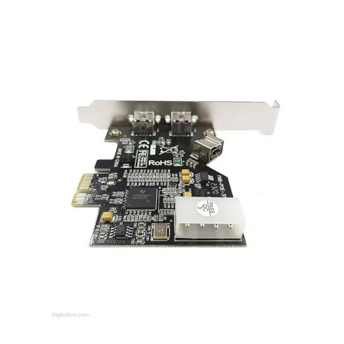 کارت تبدیل PCI-Express به IEEE1394b برند اُمگا