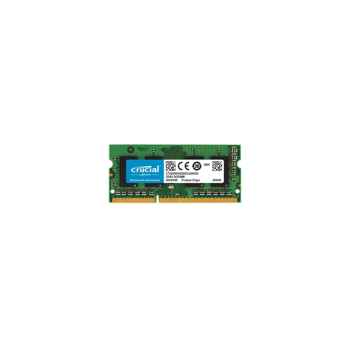رم لپ‌تاپ PC3L-12800 کروشیال 1600 مگاهرتز 4 گیگابایت (استوک | اورجینال)
