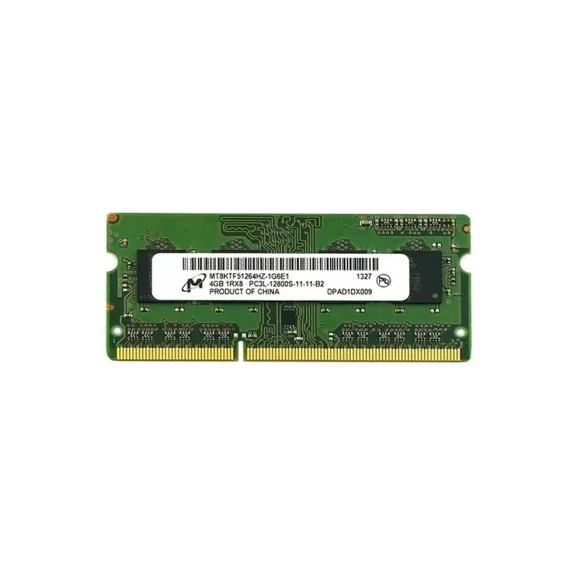 رم لپ‌تاپ PC3L-12800 میکرون 1600 مگاهرتز 4 گیگابایت (استوک | اورجینال)