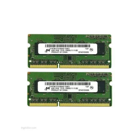 رم لپتاپ PC3L-12800 میکرون 1600 مگاهرتز 4 گیگابایت (استوک | اورجینال) رم لپتاپ PC3L-12800 میکرون 1600 مگاهرتز 4 گیگابایت (استوک | اورجینال)