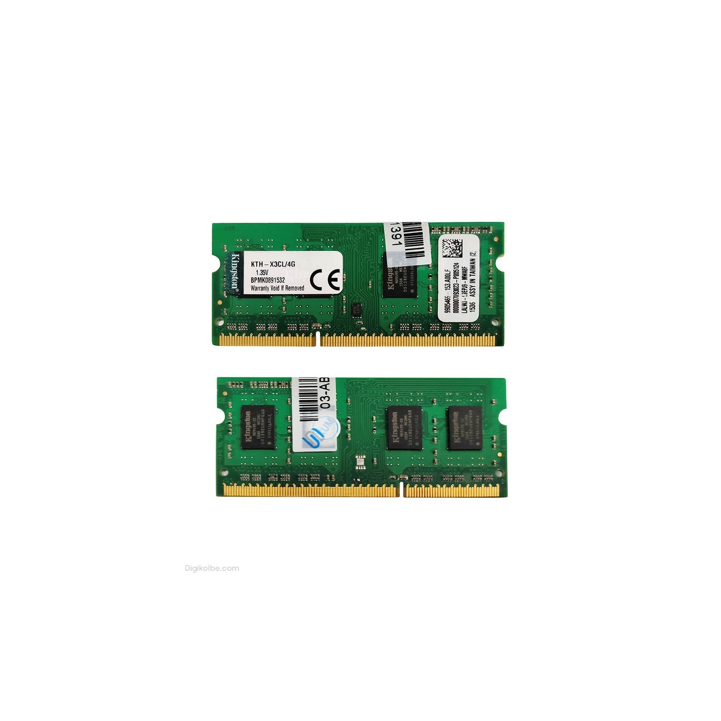 رم لپ‌تاپ PC3L-12800 کینگستون 1600 مگاهرتز 4 گیگابایت (استوک | اورجینال)