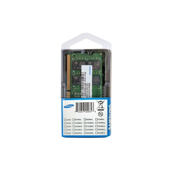 رم لپ‌تاپ PC4-3200 سامسونگ 16 گیگابایت (اورجینال)