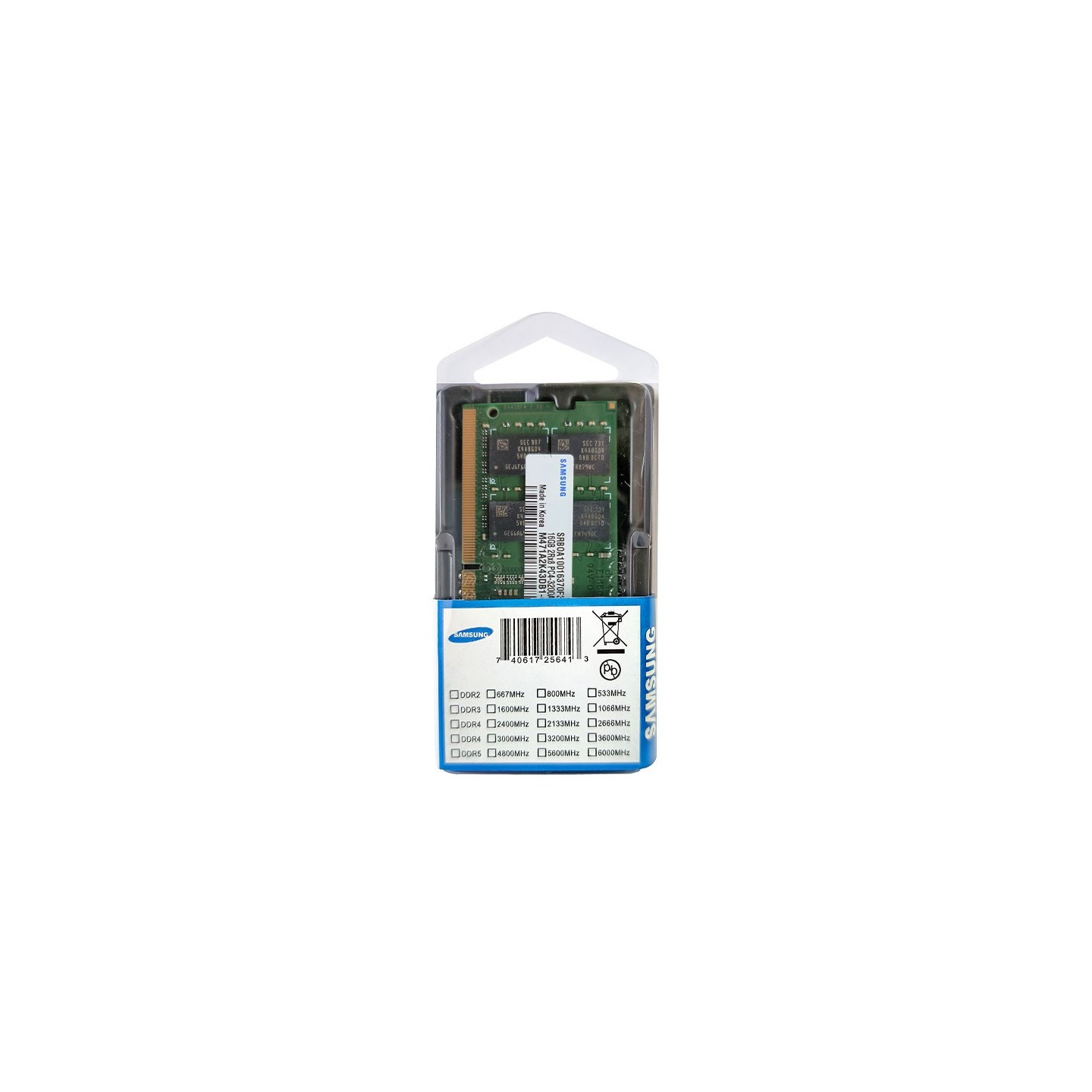 رم لپ‌تاپ PC4-3200 سامسونگ 16 گیگابایت (اورجینال)