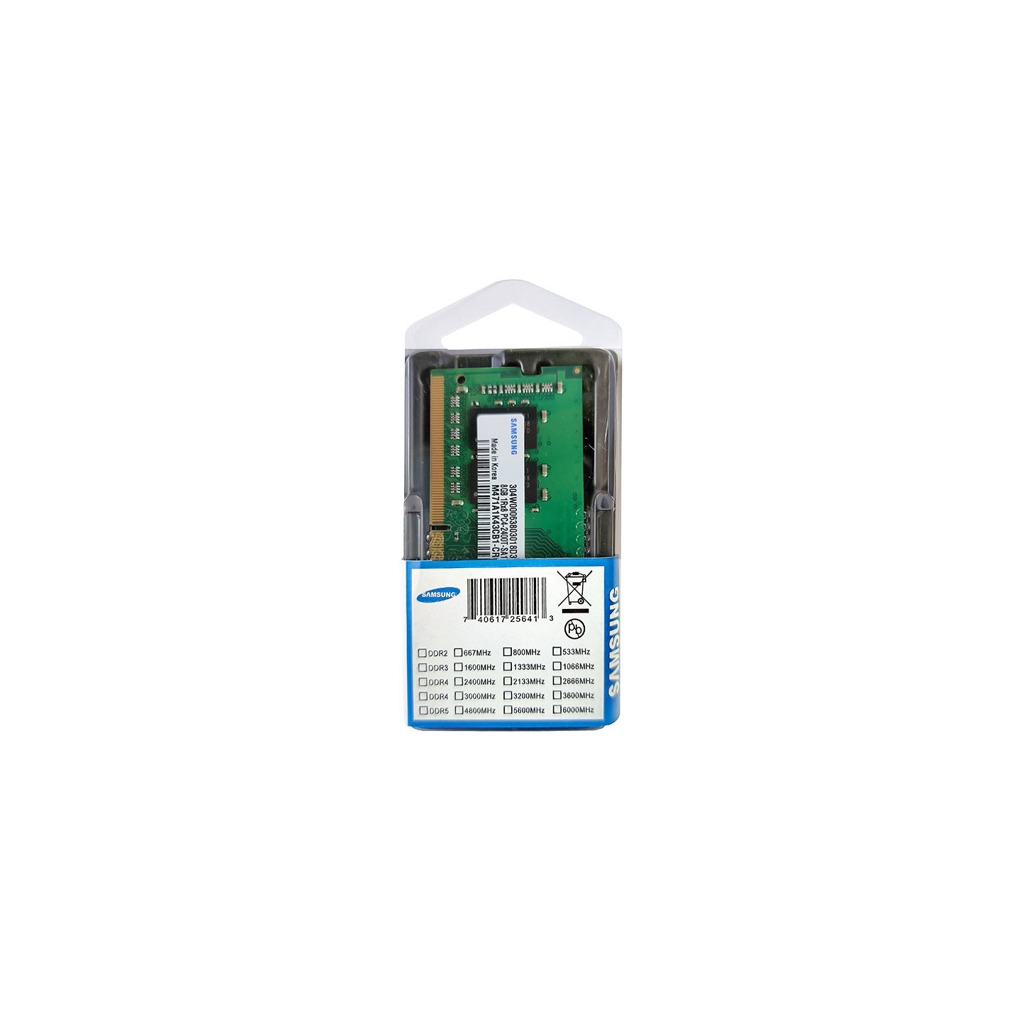 رم لپ‌تاپ PC4-2400 سامسونگ 8 گیگابایت (اورجینال)