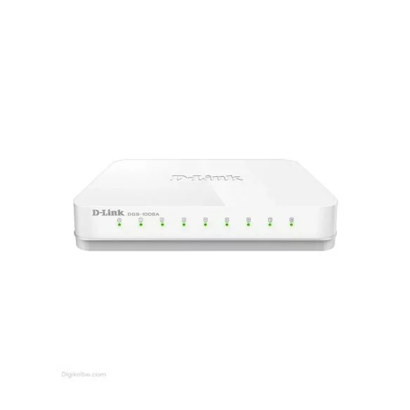 سوئیچ شبکه دیلینک DGS-1008A ( 8 پورت ) سوئیچ شبکه دیلینک DGS-1008A ( 8 پورت )