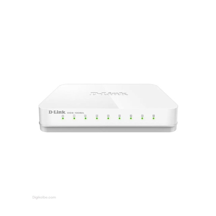 سوئیچ شبکه دی‌لینک DGS-1008A ( 8 پورت )