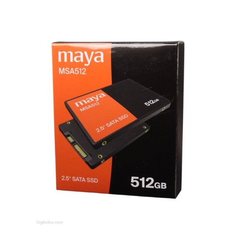 حافظه اس‌اس‌دی مایا MSA512 ( ظرفیت 512 گیگابایت )