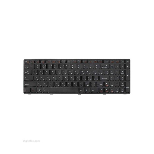 کیبورد لپ‌تاپ لنوو G770 (IdeaPad | با فريم)