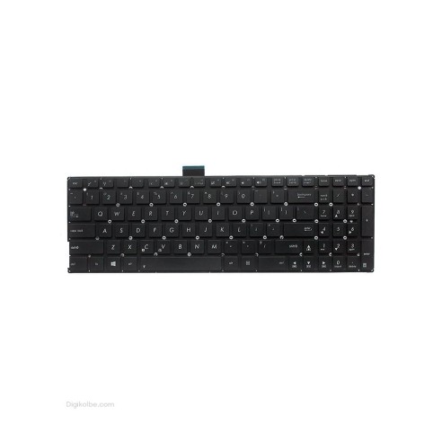 کیبورد لپ‌تاپ ايسوس R555 (بدون فريم | فلت 12 سانتیمتری | اينتر كوچک)