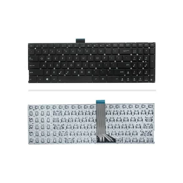 کیبورد لپ‌تاپ ايسوس R555 (بدون فريم | فلت 12 سانتیمتری | اينتر كوچک)