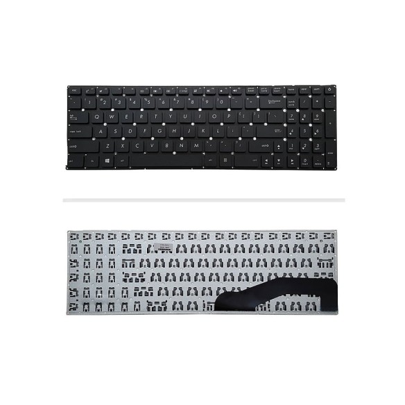 کیبورد لپ‌تاپ ایسوس X544 (بدون فریم با دکمه پاور)