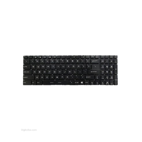 کیبورد لپ‌تاپ ام‌اس‌آی CR72 (بدون فریم | با بکلایت)