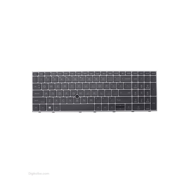کیبورد لپ‌تاپ اچ‌پی G8 (ZBook Fury 15 | با ماوس و با بکلایت)