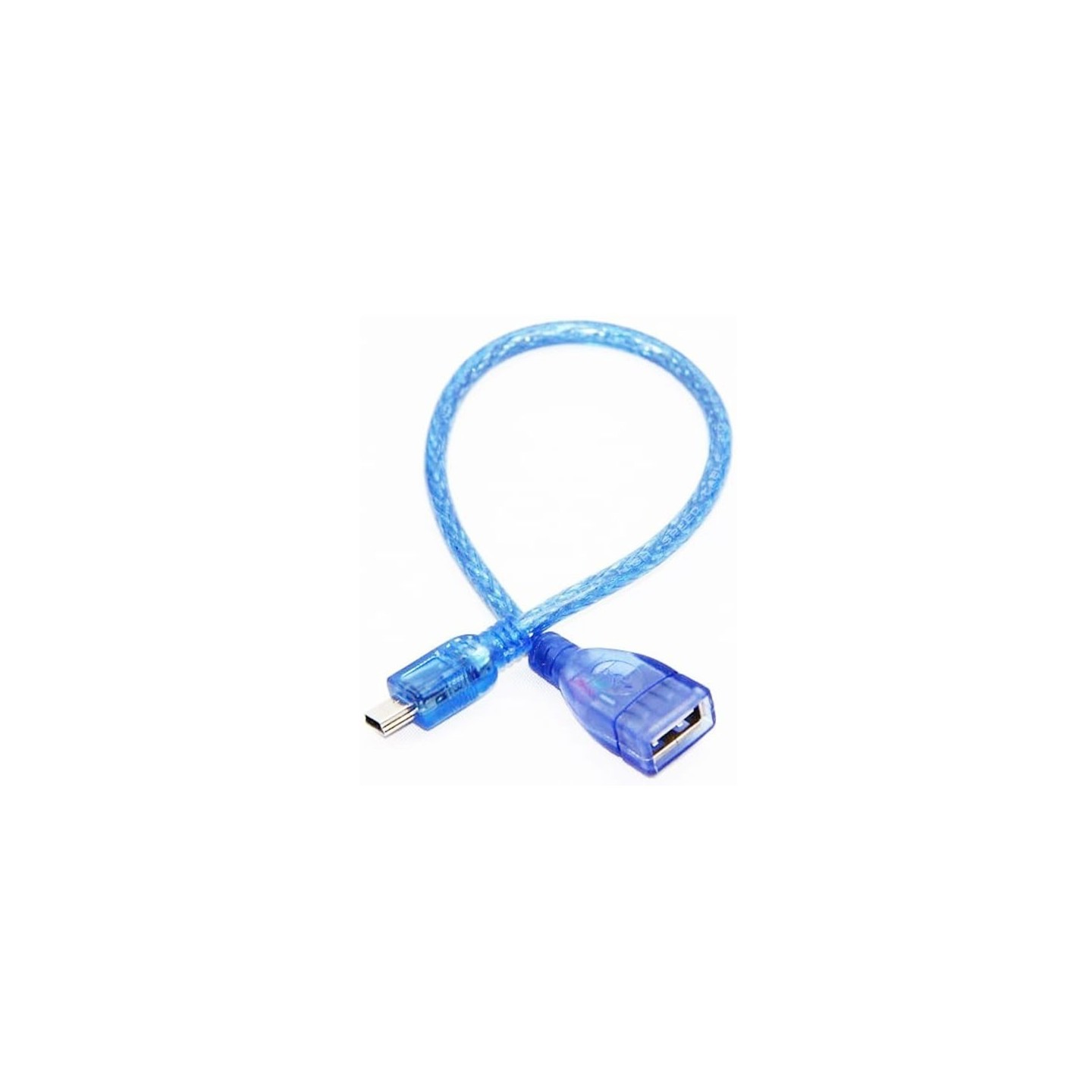 کابل تبدیل Mini USB به مادگی USB (طول 20 سانتیمتر)