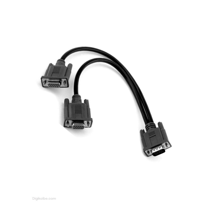 کابل تبدیل 1 به 2 پورت VGA
